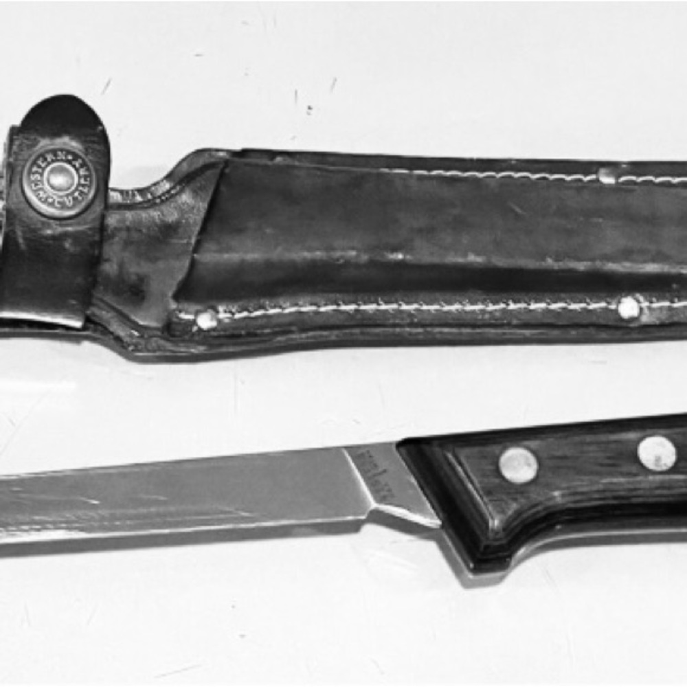 Vintage Western USA Stainless W766
Fixed Blade Cocobolo Wood Handle
Fillet Knife - Picture 13 of 16